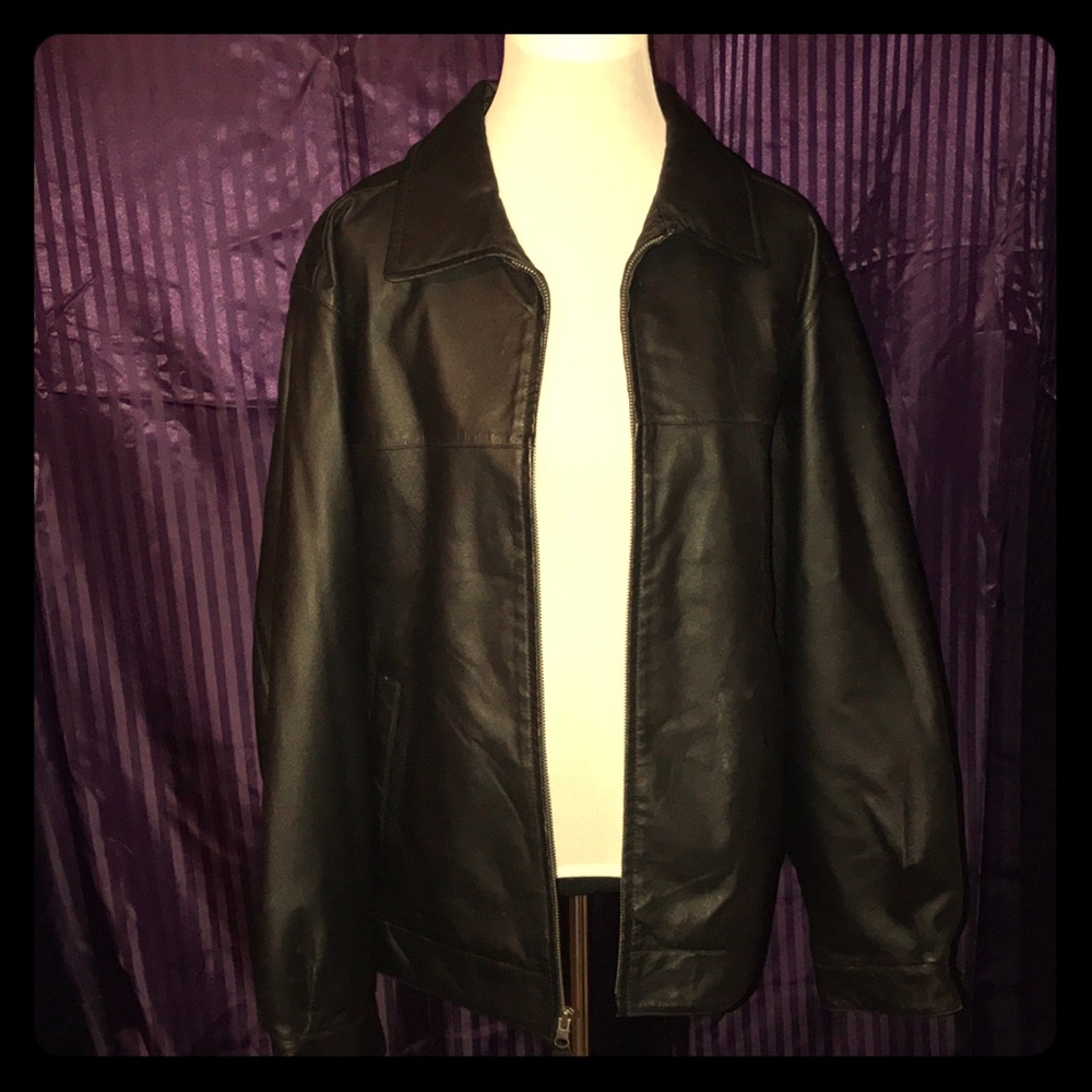 St. John’s bay leather jacket